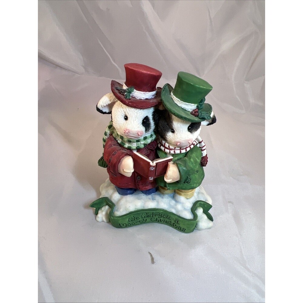 Mary s Moo Moos We Wish You a Mooey Christmas Enesco 1997